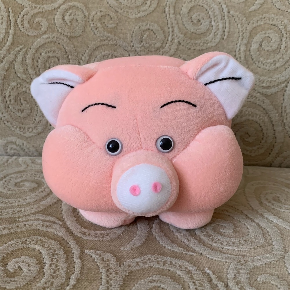 Pink Pig Plush 5”